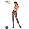 PASSION - TIOPEN 010 SCHWARZE STRUMPFHOSE 1/2 20 DEN