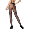 PASSION - TIOPEN 010 SCHWARZE STRUMPFHOSE 1/2 20 DEN