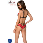 PASSION - PEONIA SET EROTISCHE LINIE ROT S/M