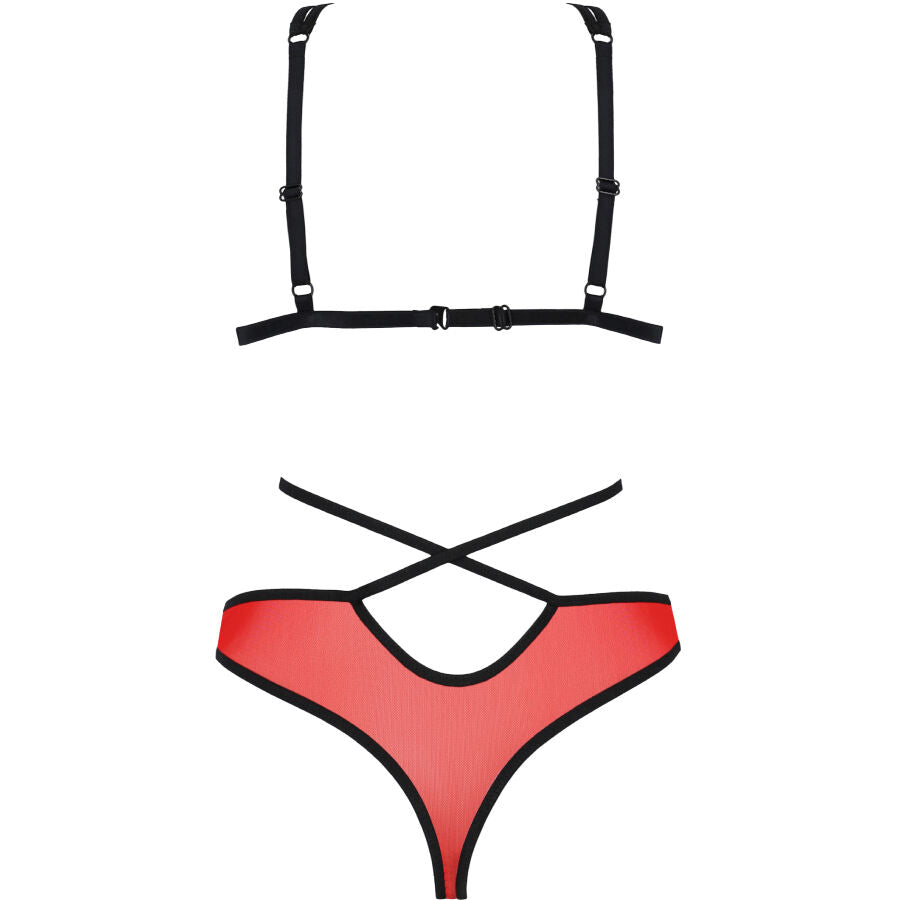 PASSION - PEONIA SET EROTISCHE LINIE ROT S/M