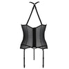 PASSION - SATARA KORSETT EROTIK LINIE SCHWARZ S/M