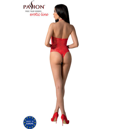 PASSION - BS094 SCHWARZER BODYSTOCKING, EINE GRÖSSE