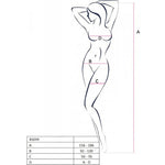 PASSION - BS099 SCHWARZER BODYSTOCKING, EINE GRÖSSE