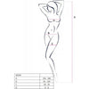 PASSION - BS099 SCHWARZER BODYSTOCKING, EINE GRÖSSE