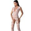 PASSION - BS099 SCHWARZER BODYSTOCKING, EINE GRÖSSE