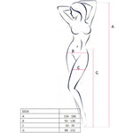 PASSION - S026 SCHWARZE STRUMPFSTRUMPFHOSE, EINE GRÖSSE