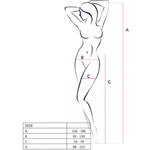 PASSION - S028 SCHWARZE STRUMPFSTRUMPFHOSE, EINE GRÖSSE