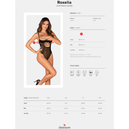 OBSESSIVE - ROXELIA SCHRITTLOSER TEDDY XS/S
