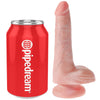 KING COCK - REALISTISCHER PENIS MIT EIER 13.5 CM LEICHT