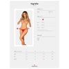 OBSESSIVE - INGRIDIA THONG OBERTEIL ROT M/L