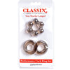 CLASSIX - SET AUS 2 GRAUEN PENISRINGEN