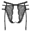 OBSESSIVE - PEARLOVE STRUMPFGÜRTEL SCHWARZ XS/S