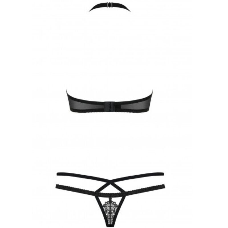 OBSESSIVE - 838 SET ZWEITEILIG SCHWARZ S/M