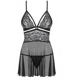 OBSESSIVE - 838-BAB-1 BABYSIDE & THONG SCHWARZ S/M