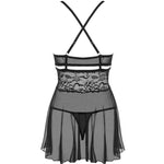 OBSESSIVE - 838-BAB-1 BABYSIDE & THONG SCHWARZ S/M