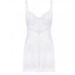 OBSESSIVE - AMOR BLANCO CHEMISE & WEISSER TANGA S/M