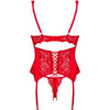 OBSESSIVE - AMOR CHERRIS KORSETT & TANGA L/XL