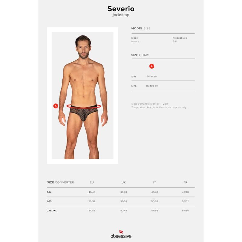 OBSESSIVE - SEVERIO THONG, EINE GRÖSSE