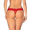 OBSESSIVE - AMOR CHERRIS THONG OBERTEIL L/XL