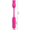 PRETTY LOVE - NOBIKUMA ROSA SILIKON-VIBRIERBULLET