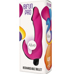 ALIVE - BIFUN PRO VIBRATOR DILDO ROSA 14,9 CM