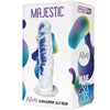 ALIVE - MAJESTIC REALISTISCHER PENIS TRANSPARENT 14,7 CM
