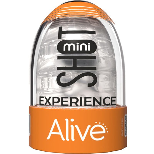 ALIVE - SHOT EXPERIENCE MINI-MASTURBATOR TRANSPARENT