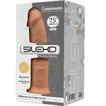 SILEXD - MODELL 2 REALISTISCHER PENIS PREMIUM SILEXPAN SILIKON KARAMELL 19 CM