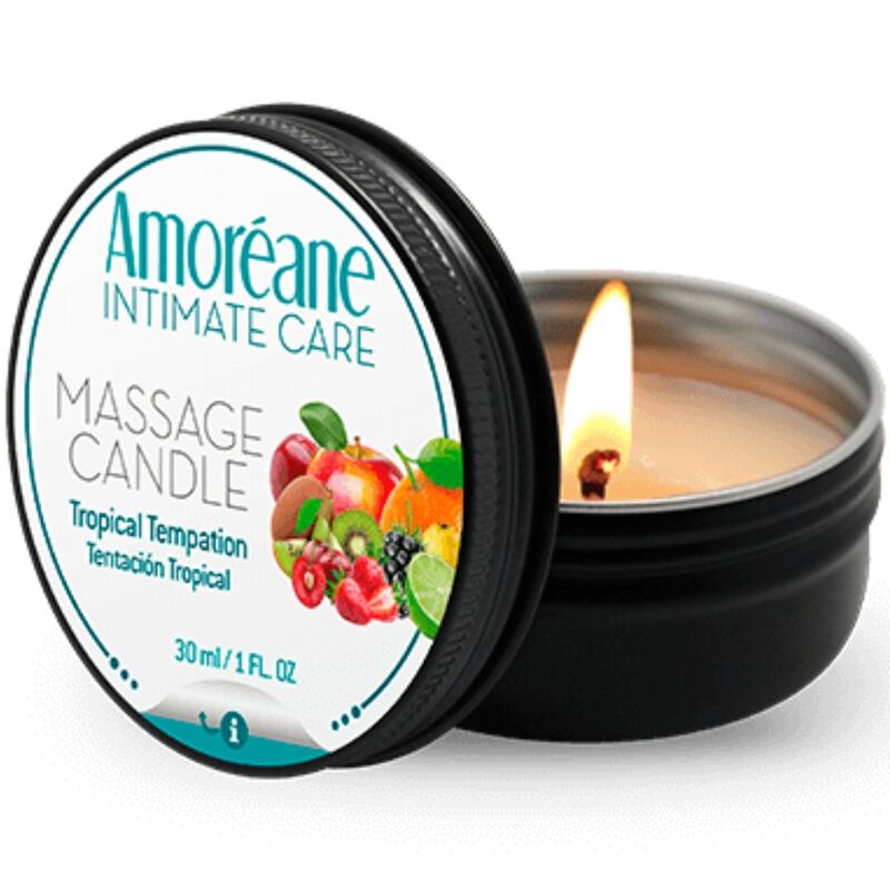 AMOREANE - MASSAGEKERZE TROPISCHE VERSUCHUNG 30 ML