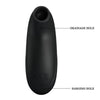 PRETTY LOVE - SCHWARZES WIEDERAUFLADBARES LUXUS-SAUG-MASSAGER