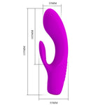 PRETTY LOVE - TIM PURPLE WIEDERAUFLADBARER VIBRATOR