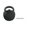 PRETTY LOVE - VIBRIERENDER PENISRING MIT SCHWARZER ZUNGE