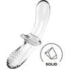 SATISFYER - DOPPEL KRISTALL DILDO TRANSPARENT