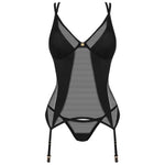 OBSESSIVE - NESARI CORSET & THONG XS/S