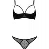 PASSION - MARINA SET ZWEITEILIG SCHWARZ S/M