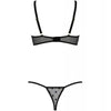 PASSION - MARINA SET ZWEITEILIG SCHWARZ S/M