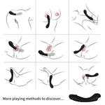 ARMONY - DILDO VIBRATOR G-SPOT SILIKON SCHWARZ