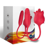 ARMONY - ROSA STIMULATOR & VIBRATOR COLA RED