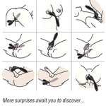 ARMONY - Y-WAND MASSAGER & VIBRATOR DOPPELKOPF SCHWARZ