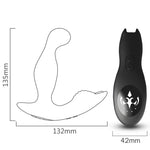 ARMONY - BAT KING VIBRATOR ANAL PROSTATA ROTATOR FERNBEDIENUNG SCHWARZ