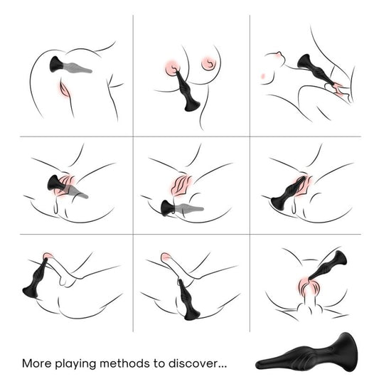 ARMONY - VIBRATOR & ANALPLUG FERNBEDIENUNG SCHWARZ