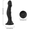 ARMONY - DILDO VIBRATOR & ANAL PLUG FERNBEDIENUNG SCHWARZ