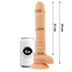 COCK MILLER - SILIKON-DICHTE ARTIKULIERBARES COCKSIL 24 CM