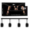 FETISH SUBMISSIVE BONDAGE - VERSTELLBARE TRENNSTANGE 4 STÜCK