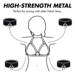 FETISH SUBMISSIVE BONDAGE - VERSTELLBARER BRUSTGURT