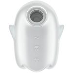 SATISFYER - GLOWING GHOST AIR PULSE & VIBRATOR GELB