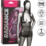 CALEXOTICS - RADIANCE DEEP V-BODYSUIT MIT KAPUZE UND ÜBERGRÖSSE