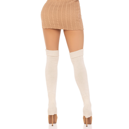 LEG AVENUE - STRICKWRMER ELFENBEIN