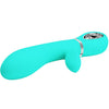 PRETTY LOVE - THOMAS MULTIFUNKTIONS-G-SPOT-VIBRATOR AQUA GREEN