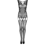 LIVCO CORSETTI FASHION - AMBROISE LC 17352 BODYSTOCKING CROTCHLESS SCHWARZ EINE GRÖSSE